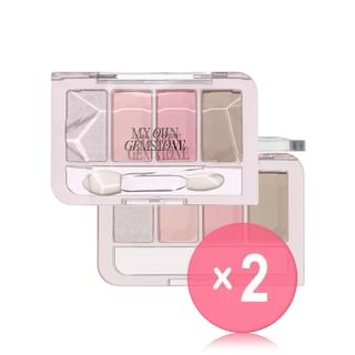 ETUDE - Play Color Eyes My Own Gemstone Collection - 3 Types 2pcs Bundle Set Cool Luck to You x 2 pcs