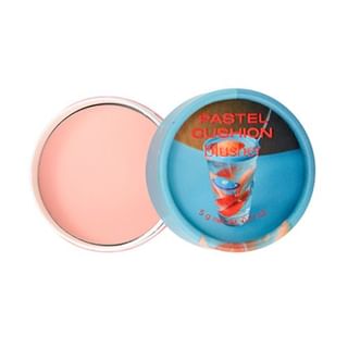 THE FACE SHOP - fmgt Pastel Cushion Blusher ACID Edition - 7 Colors #06 Peach Sour