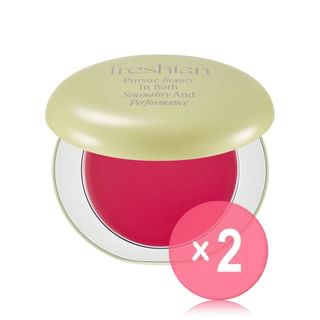 freshian - Egg-like Cream Blush Vegan - 12 Colors 2pcs Bundle Set #10 Raw Berry x 2 pcs