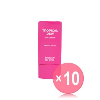 House of Hur - Tropical Dew Sun Cream Mini 10pcs Bundle Set 10ml x 10 pcs