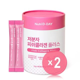 Fish Collagen Plus 2pcs Bundle Set 2g x 90 sticks x 2 pcs