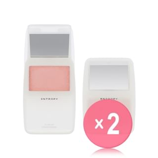 ENTROPY - Slide-up Dough Cheek - 10 Colors 2pcs Bundle Set #6043C Touch Coral x 2 pcs