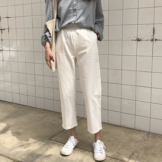 Monroll Cropped Straight Cut Pants monroll kopen in de aanbieding