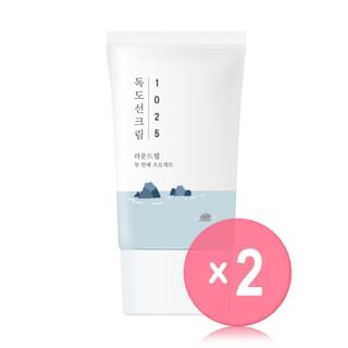 ROUND LAB - 1025 Dokdo Sunscreen 2pcs Bundle Set 50ml x 2 pcs