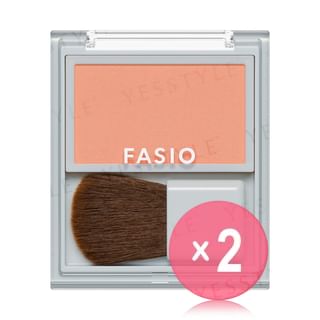 Kose - Fasio UV Face Color Healthy Complexion SPF 10 PA+ 03 Orange Peach 2pcs Bundle Set 2.5g x 2 pcs