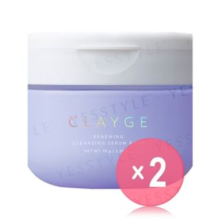 CLAYGE - Renewing Cleansing Serum Balm 2pcs Bundle Set 95g x 2 pcs