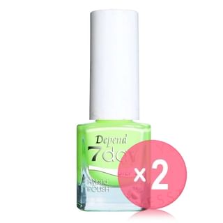 Depend Cosmetic - 7day Hybrid Polish 70025 2pcs Bundle Set 5ml x 2 pcs