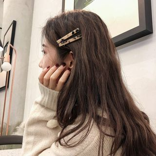 Jael Tortoiseshell Hair Clip Leopard One Size jael kopen in de aanbieding Jael Tortoiseshell Hair Clip Leopard One Size jael kopen in de aanbieding