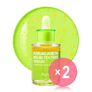 Purito SEOUL - Azelaic Acid 10 Kojic Tea Tree Serum 2pcs Bundle Set 30ml x 2 pcs