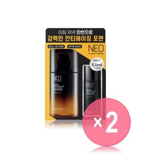 THE FACE SHOP - Neo Classic Homme Black Essential 80 All-In-One Treatment Special Set 2pcs Bundle Set 2 pcs x 2 pcs