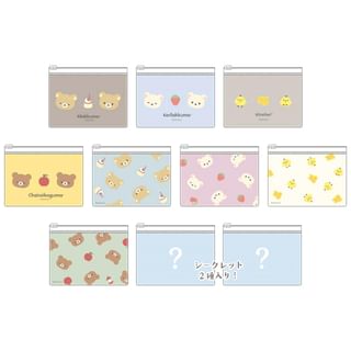 Rilakkuma Secret Slide Pouch (Blind Box) 1 pc out of 10 Types - Random Style (88×115mm)