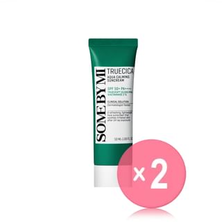 SOME BY MI - Truecica Aqua Calming Sun Cream 2pcs Bundle Set 2024 Version - 50ml x 2 pcs