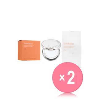 Sulwhasoo - Perfecting Cushion Airy Set - 7 Colors 2pcs Bundle Set #21N1 Beige x 2 pcs