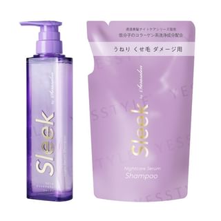 Photos - Hair Product AQUA NOA - Sleek by sarasalon Night Care Serum Shampoo 360ml