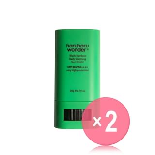 haruharu wonder - Black Bamboo Daily Soothing Sun Shield 2pcs Bundle Set 20g x 2 pcs