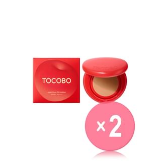 TOCOBO - Apple Dewy Fit Cushion - 12 Colors 2pcs Bundle Set #29 Cookie x 2 pcs