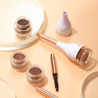 O.TWO.O - Natural Shaping Eyebrow Cream - 4 Colors #04 Black Tea - 5g