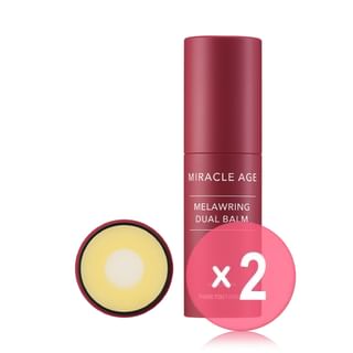 THANK YOU FARMER - Miracle Age Melawring Dual Balm 2pcs Bundle Set 10g x 2 pcs
