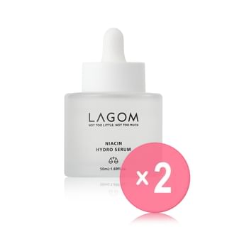 LAGOM - Niacin Hydro Serum 2pcs Bundle Set 50ml x 2 pcs