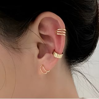 Set of 3: Alloy Cuff Earring (Various Designs)