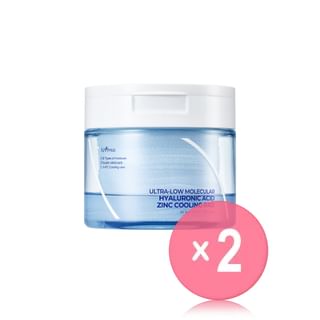 Isntree - Ultra-Low Molecular Hyaluronic Acid Zinc Cooling Pad 2pcs Bundle Set 60 pads x 2 pcs