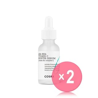 COSRX - Refresh AHA BHA Vitamin C Booster Serum 2pcs Bundle Set 30ml x 2 pcs