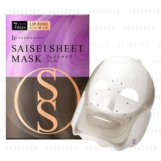 Flowfushi Saisei Sheet Mask 7 Days 2 Sheets Lip Zone 2 Pcs flowfushi kopen in de aanbieding