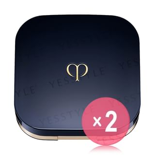 Cle de Peau Beaute - Radiant Cushion Foundation Dewy Case 2pcs Bundle Set 1 pc x 2 pcs