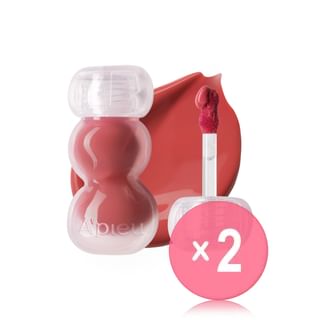 A'PIEU - Jelly Tint - 10 Colors 2pcs Bundle Set #07 Apricot Jelly x 2 pcs