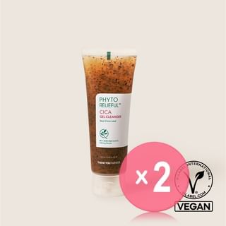 THANK YOU FARMER - Phyto Relieful Cica Gel Cleanser 2pcs Bundle Set 120ml x 2 pcs