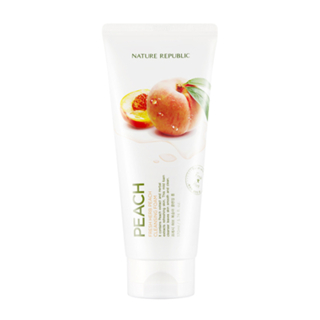 Nature Republic Fresh Herb Peach Cleansing Foam 170Ml nature republic kopen in de aanbieding