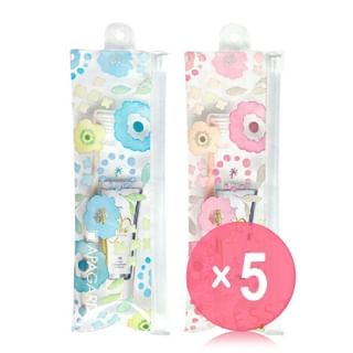 APAGARD - Premio Oral Care Scandinavian Style Travel Set 5pcs Bundle Set 2 pcs - Random Color x 5 pcs