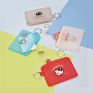 Sanrio Characters FLAPPO Silicone Multi-Use Organizer Pouch / Card Case