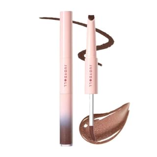 Judydoll - Lip Gloss And Liner Duo - 5 Colors #05 Honey Bronze