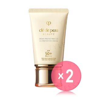 Cle de Peau Beaute - Creme Protectrice UV N SPF 50+ PA++++ 2pcs Bundle Set 50g x 2 pcs