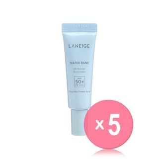 LANEIGE - Water Bank UV Barrier Sunscreen Mini 5pcs Bundle Set 10ml x 5 pcs