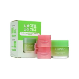 LANEIGE - Lip Sleeping Mask EX Apple Lime Special Set 3 pcs