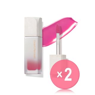 Heart Percent - Dote on Mood Pure Glow Tint - 12 Colors 2pcs Bundle Set #10 Fuchsia Pink x 2 pcs