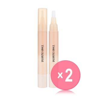 The Saem - Cover Perfection Pen Concealer - 6 Colors 2pcs Bundle Set #1.0 Clear Beige x 2 pcs