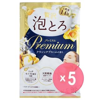 Cow Brand Soap - Awatoro Premium Bath Additives Classic Bloom 5pcs Bundle Set 40g x 5 pcs