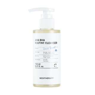 Meditherapy - AHA BHA Routine Cleanser 2026 Version - 150ml