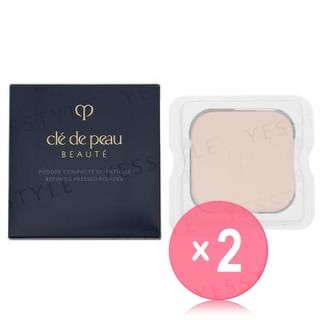 Cle de Peau Beaute - Refining Pressd Powder N 2pcs Bundle Set 5g Refill x 2 pcs
