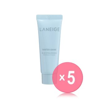 LANEIGE - Water Bank Blue Hyaluronic Moisture Cream Mini 5pcs Bundle Set 25ml x 5 pcs