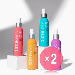 Timeless Skin Care - Hyaluronic Acid with Matrixyl 3000 Spray 2pcs Bundle Set