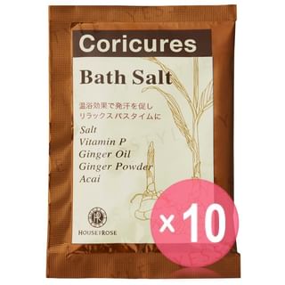 House of Rose - Coricures Bath Salt 10pcs Bundle Set 33g x 10 pcs