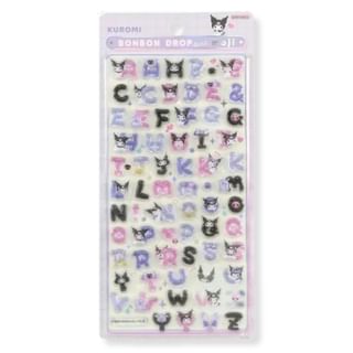Sanrio KUROMIBONBON DROP moji 3D Decorative Stickers 95×170×5mm