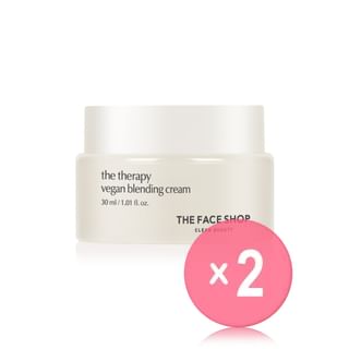 THE FACE SHOP - The Therapy Vegan Blending Cream Mini 2pcs Bundle Set 30ml x 2 pcs