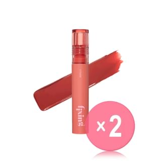 ETUDE - Fixing Tint - 19 Colors 2pcs Bundle Set #02 Vintage Red x 2 pcs