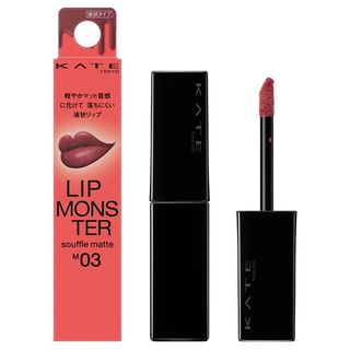 Photos - Lipstick & Lip Gloss Kanebo  Kate Lip Monster Souffle Matte M03 Celebration Confetti 