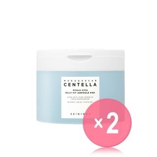 SKIN1004 - Madagascar Centella Hyalu-Cica Jelly-Fit Ampoule Pad 2pcs Bundle Set 60 pads x 2 pcs